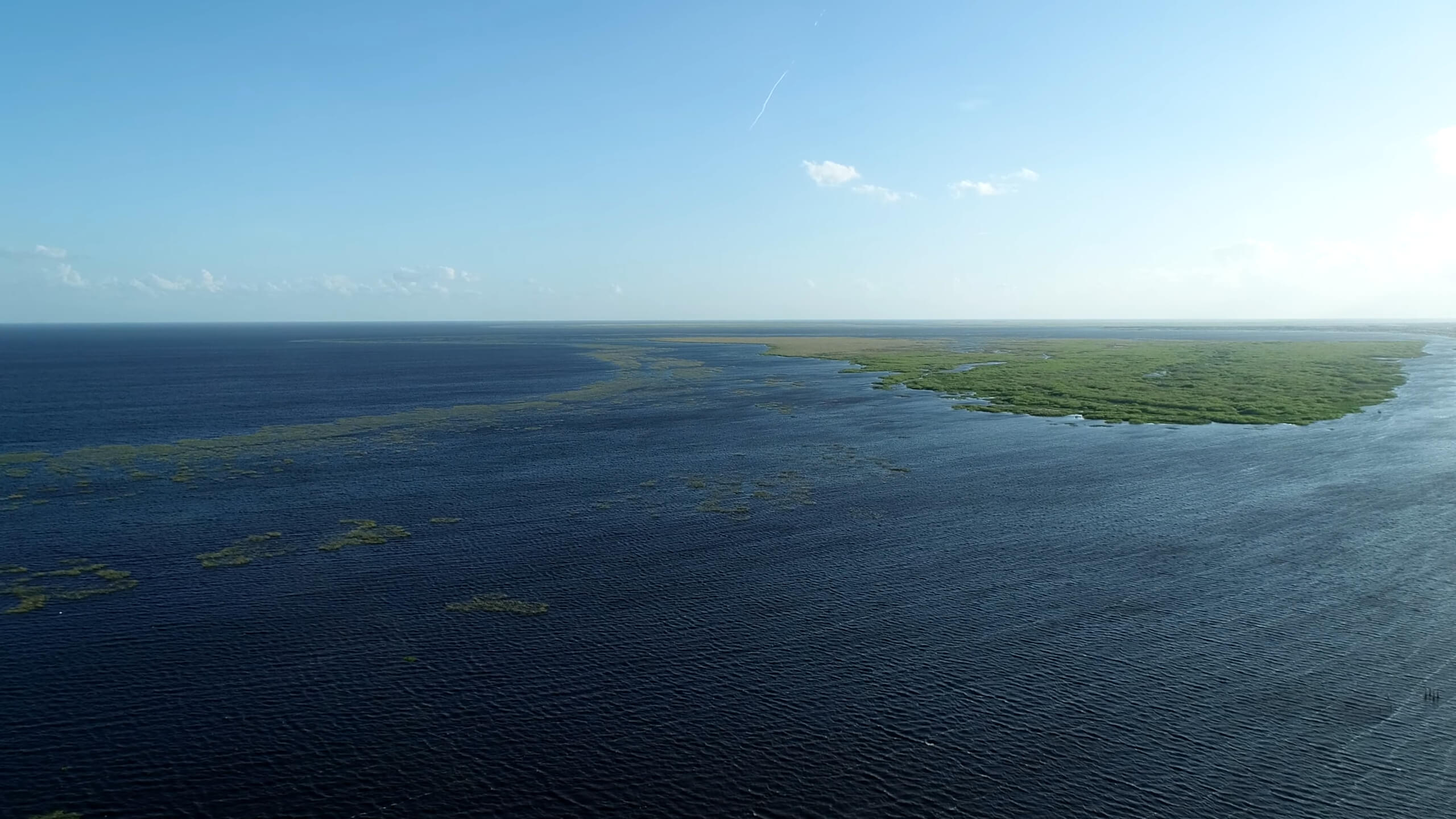 Lake Okeechobee in Florida